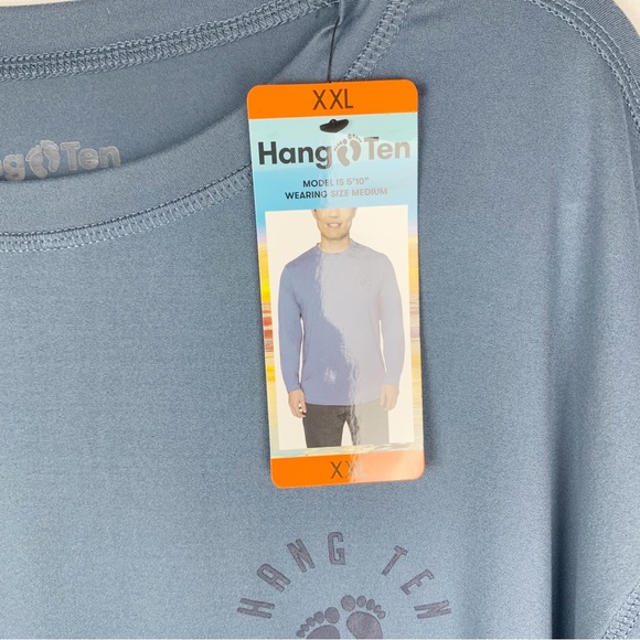 Hang Ten Sun Protection Shirt UPF 50+ Long Sleeves NEW with TAGS size XXL - Picture 4 of 8
